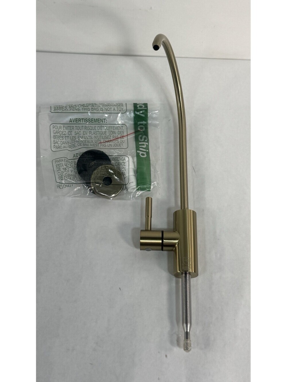 WD-G2FCT Gold RO Drinking Water Faucet 304 SS Lead-Free New